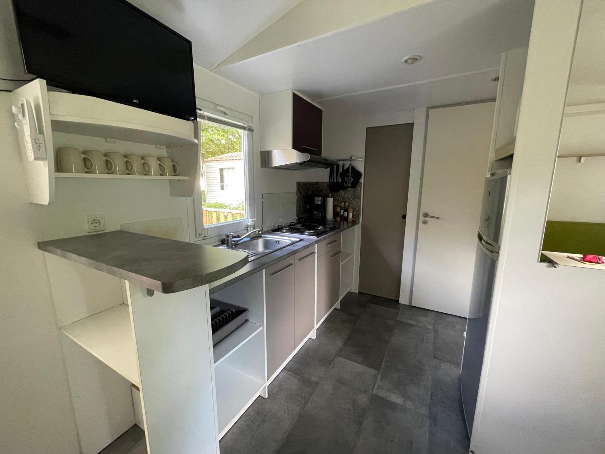 Chez Roger - Bungalow Climatise Avec Tv - 2 Chambres 4 Personnes Boofzheim Buitenkant foto